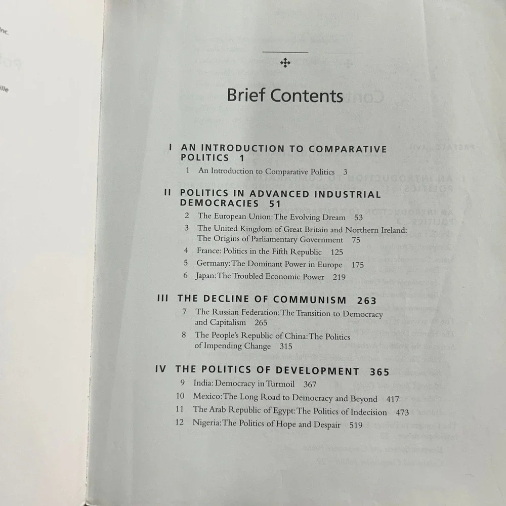 N/A comparative politics